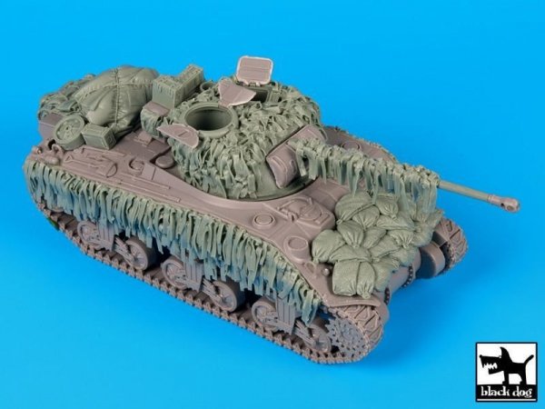 Black Dog T35138 British Sherman Firefly hessian tape N 1/35