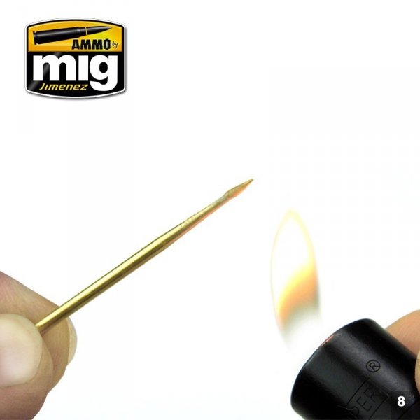 AMMO of Mig Jimenez 8026 BRASS TOOTHPICKS
