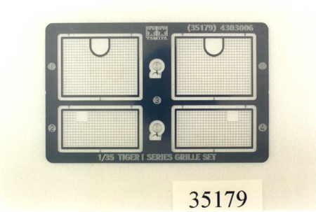 Tamiya 35179 Tiger I Etched Grille Set 1/35