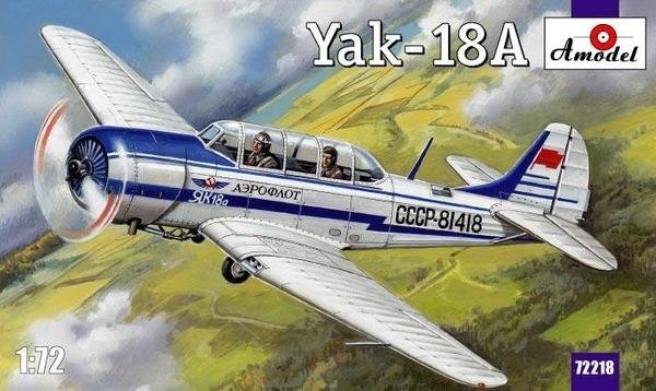 A-Model 72218 Yakovlev Yak-18 1/72