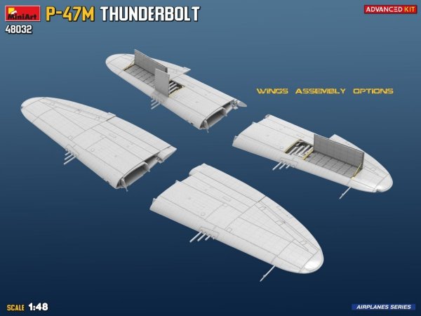 Mini Art 48032 P-47M Thunderbolt Advanced Kit 1/48