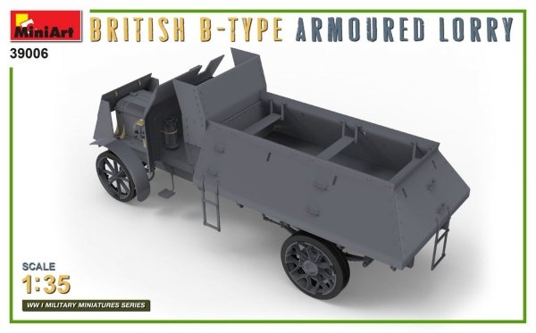 Miniart 39006 BRITISH B-TYPE ARMOURED LORRY 1/35