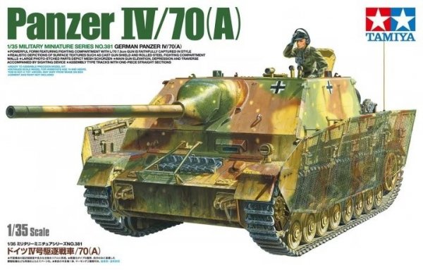Tamiya 35381 Jagdpanzer IV/70(A) (Sd.Kfz.162/1) 1/35