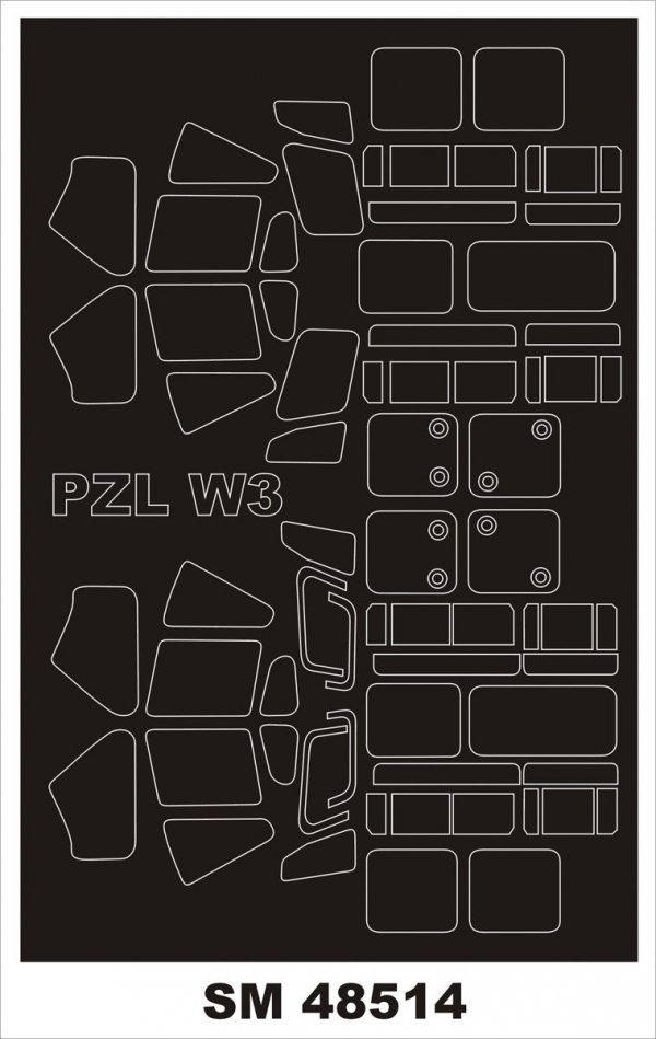 Montex SM48514 PZL W-3 SOKOL ANSWER 1/48