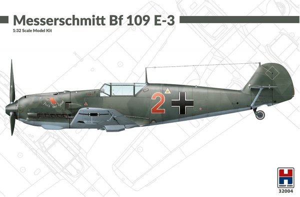 Hobby 2000 32004 Messerschmitt Bf 109 E-3 ( DRAGON + CARTOGRAF ) 1/32