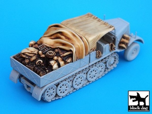 Black Dog T72018 Sd. Kfz. 9 Famo for Revell 1/72