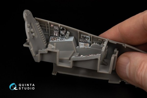 Quinta Studio QD48368 Buccaneer S.2 early 3D-Printed &amp; coloured Interior on decal paper (Airfix) 1/48