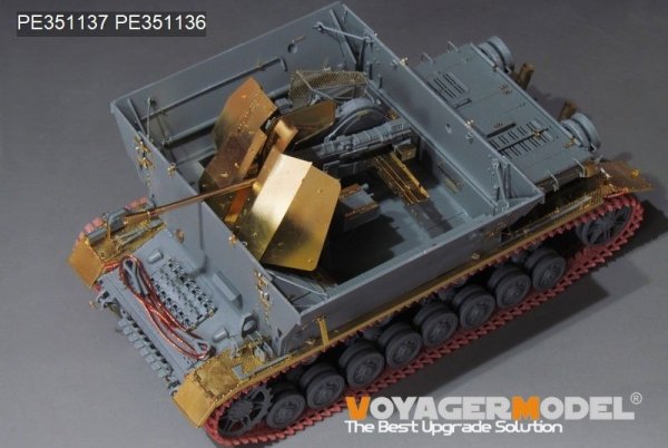 Voyager Model PE351136 WWII German &quot;MOBELWAGEN&quot; Fenders (For BORDER BT-007) 1/35