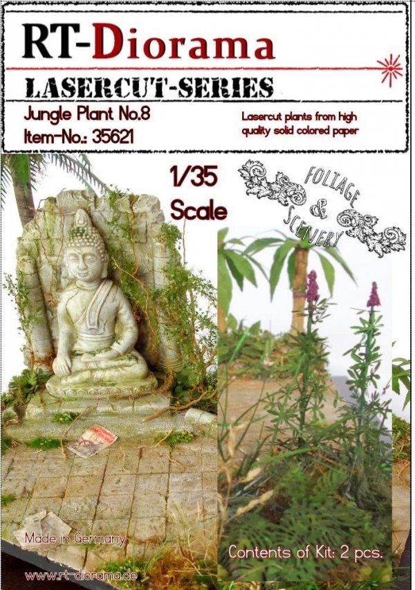 RT-Diorama 35621 Jungle Plant No.8 1/35