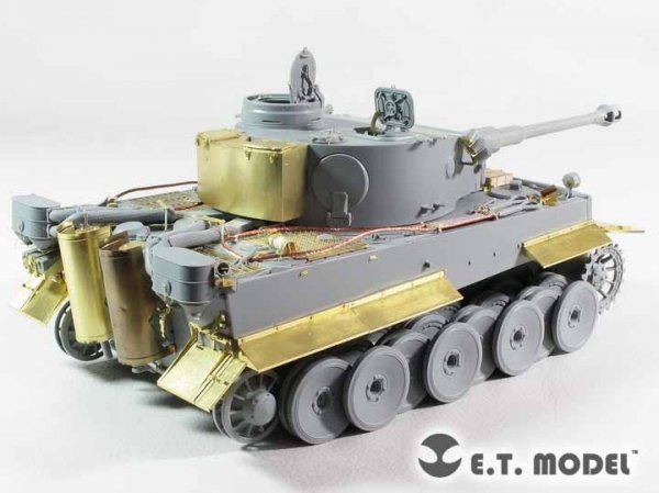 E.T. Model E35-235 WWII German TIGER I（Early Production）(For DRAGON Smart Kit) (1:35)