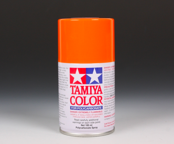 Tamiya 86062 PS-62 Pure Orange Spray Gloss 100ml