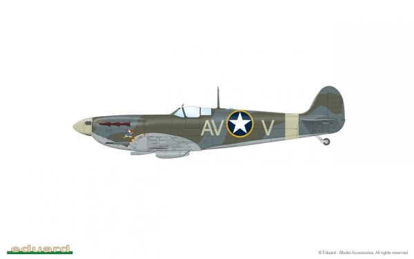 Eduard 84186 Spitfire Mk. Vb mid 1/48