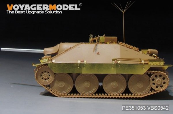 Voyager Model PE351053B WWII German Sd.Kfz.138/2 Hetzer Tank Destroyer Late Version (B ver include Gun Barrel) For ACADMY 13230/13277 1/35