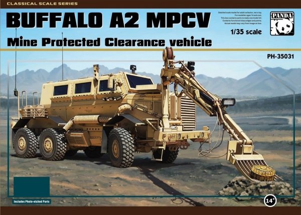 Panda Hobby 35031 Buffalo A2 MPCV Mine Protected Clearance vehicle (1:35)