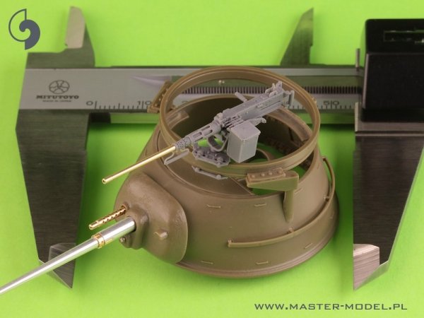 Master GM-35-073 Browning M2HB .50 cal (12,7mm) - do montażu na pierścieniu M49 (karetka D40721 / kołyska D40733 / skrzynka D40731 lub D90078) 1/35