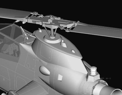 Hobby Boss 87225 AH-1S Cobra Attack Helicopter (1:72)