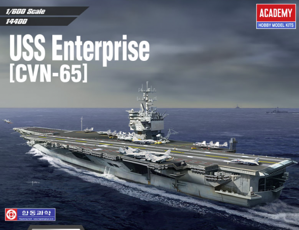 Academy 14400 USS Enterprise CVN-65 1/600