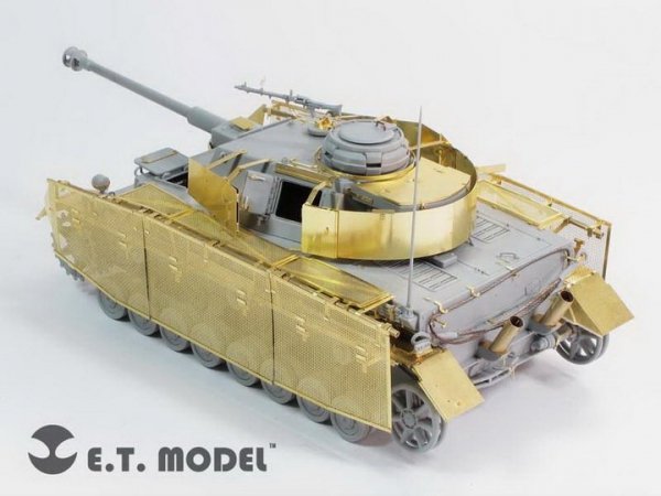 E.T. Model E35-091 WWII German Pz.Kpfw.IV Ausf.J Schurzen(Late version) (For DRAGON Smart Kit) (1:35)