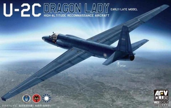 AFV Club AR48114 Lockheed U-2C Dragon Lady Early/Late model 1/48