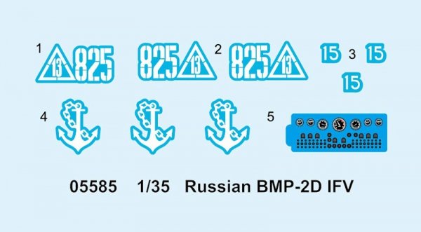 Trumpeter 05585 Russian BMP-2D IFV