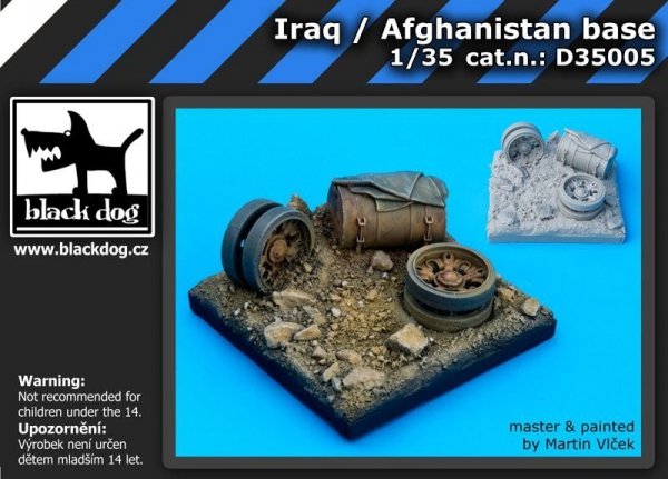 Black Dog D35005 Iraq /Afghanistan base 1/35