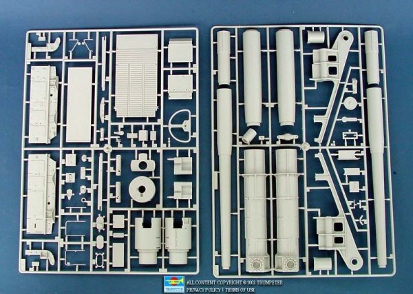 Trumpeter 00207 German 280mm K5(E)leopold (1:35)