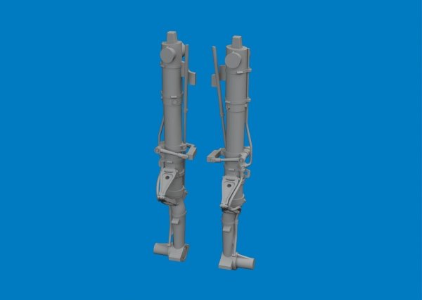 Eduard 6481157 P-47D undercarriage legs PRINT for MINIART 1/48