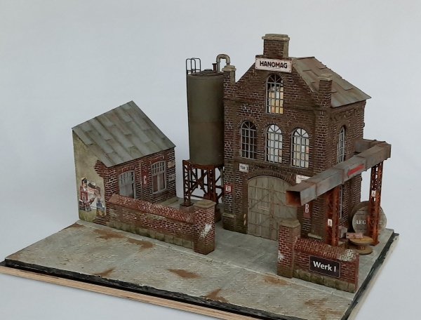 RT-Diorama 35286 Diorama-Base: &quot;Factory Yard&quot; 1/35