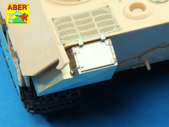 Aber 25020 Rear boxes for (Sd.Kfz. 171) Panther Ausf.A (1:25)