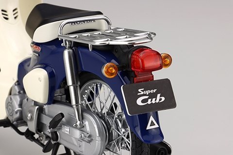 Fujimi 141961 B-NX-6 Honda Super Cub 110 (Urban Denim Blue Metallic) 1/12