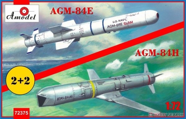 A-Model 72375 A-Model 72375 AGM-84E &amp; AGM84H 1/72