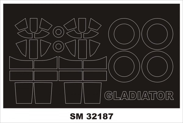 Montex SM32187 GLADIATOR Mk I/II ICM 1/32