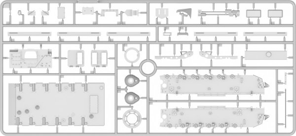 Mini Art 35338 Sturmgeschutz III Ausf. G APRIL 1943 ALKETT PROD. INTERIOR KIT 1/35