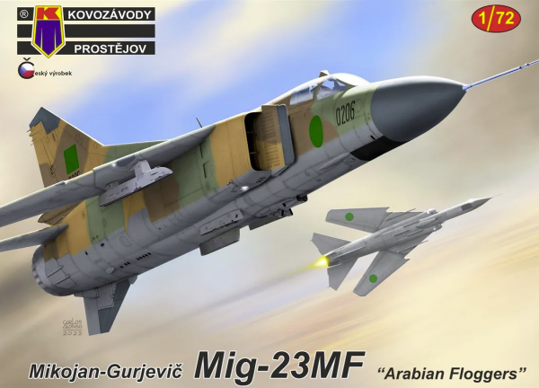 Kovozavody Prostejov KPM0309 MiG-23MF „Arabian Floggers“ 1/72