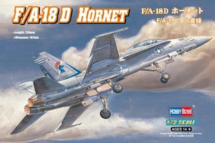 Hobby Boss 80269 F/A-18D HORNET (1:72)