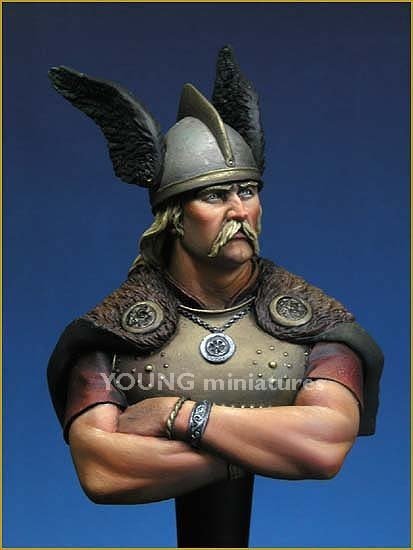 Young Miniatures YH1810 Vercingetorix Gallic Wars, B.C 52 1/10