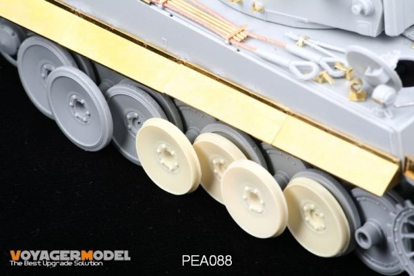 Voyager Model PEA088 Demeged Road Wheels for Tiger I Early Version (For DRAGON) 1/35