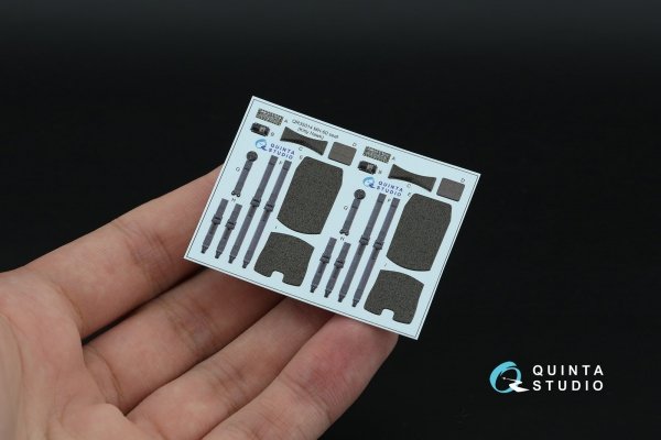 Quinta Studio QD35167 МН-60S Knighthawk 3D-Printed &amp; coloured Interior on decal paper (Kitty Hawk) 1/35