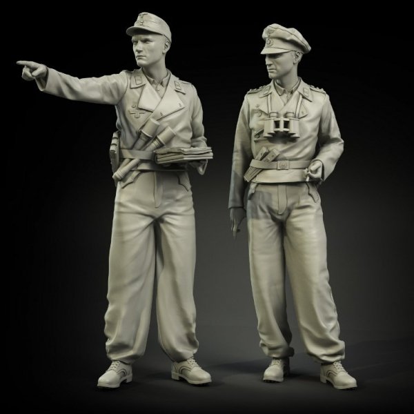 Panzer Art FI35-021 German tanker close combat (1941-45) set 1/35