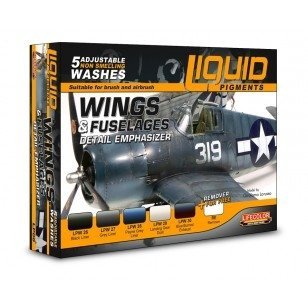Lifecolor LP06 Liquid pigments Set Wings and fuselages 6x22ml