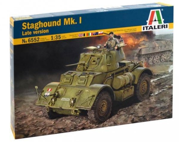 Italeri 6552 STAGHOUND MK. I (1:35)