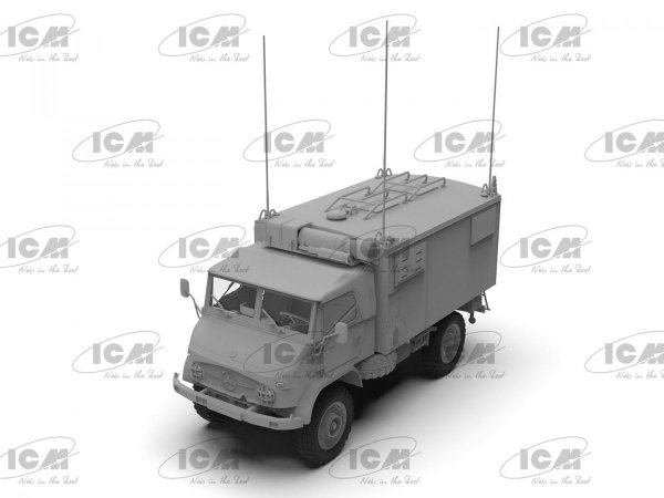 ICM 35137 Unimog S 404 German Military Radio Truck 1/35