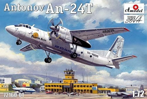A-Model 72160-1 Antonov AN-24T &quot;Phoenix&quot; 1:72