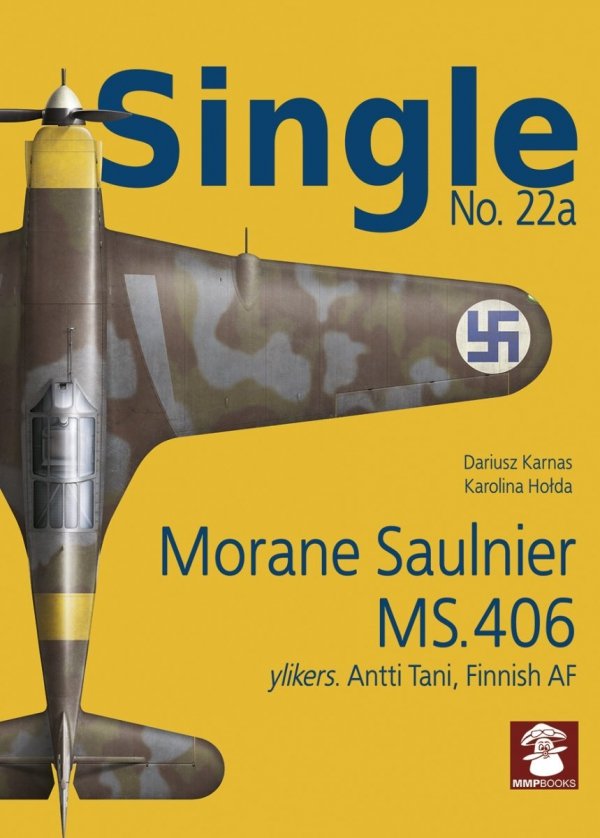 MMP Books 58969-22a Single No. 22a Morane Saulnier MS.406 EN