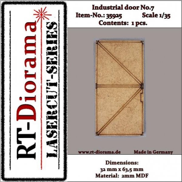 RT-Diorama 35925 Industrial Door No.7 1/35