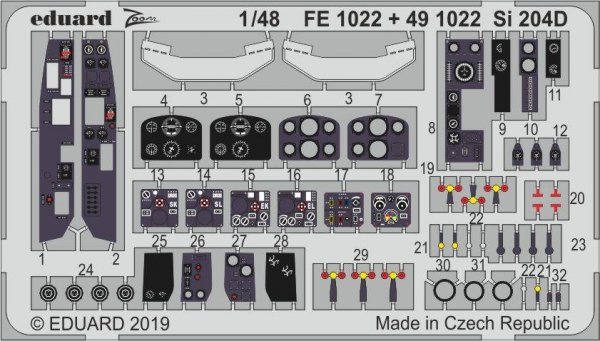 Eduard FE1022 Si 204D 1/48 SPECIAL HOBBY