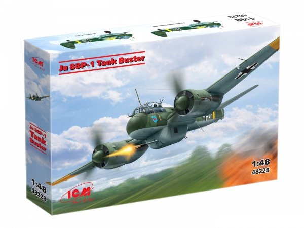 ICM 48228 Ju 88P-1 Tank Buster 1/48