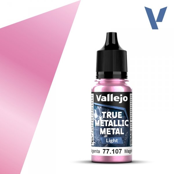 Vallejo 77107 Crimson Magenta - True Metallic Metal - Light 18ml