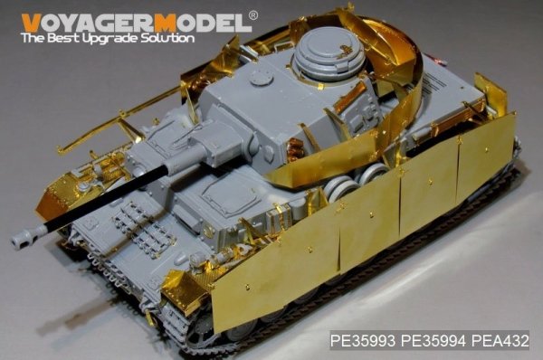 Voyager Model PE35993 WWII German Pz.Kpfw.IV Ausf.G（LateProduction）Basic For Border 35001 1/35
