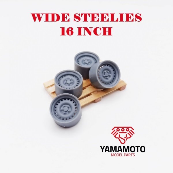 Yamamoto YMPRIM11 Wide Steelies / Szeroka Stal 16&quot; 1/24